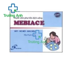 Mebiace - Thuốc điều trị sốt cảm cúm hiệu quả cho trẻ em